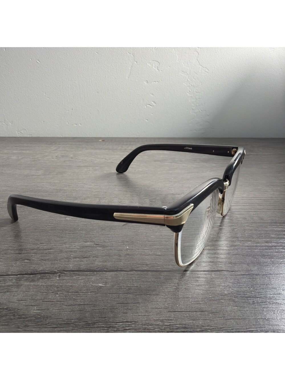 GENUINE ALRAN OPTIK 60S 10k GOLD FILLED EYEGLASSES FRAME MADE IN GERMANY VINTAGE
